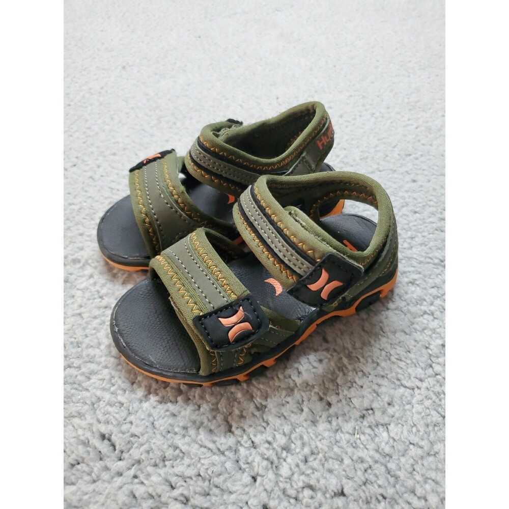 Hurley Loni Toddler Water Shoes Girls and Boys Open Toe Sandals Sz 5